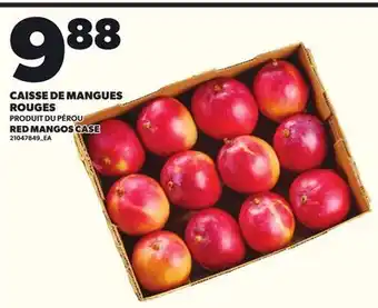 Provigo CAISSE DE MANGUES ROUGES offer