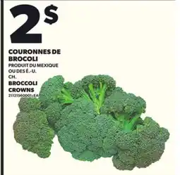 Provigo COURONNES DE BROCOLI, CH offer