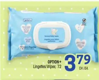 Uniprix OPTION+ Lingettes/Wipes offer