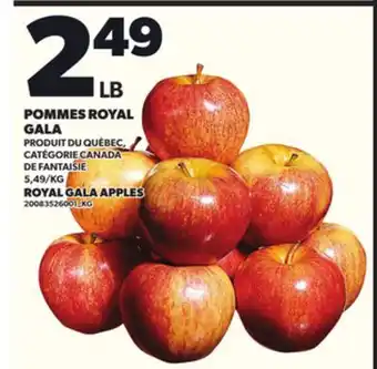 Provigo POMMES ROYAL GALA offer