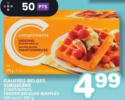 Marches Tradition COMPLIMENTS FROZEN BELGIAN WAFFLES offer