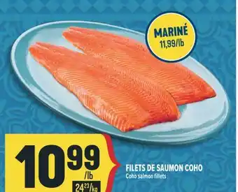 Marché Adonis FILETS DE SAUMON COHO | COHO SALMON FILLETS offer