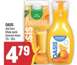 Marché Adonis OASIS Jus | OASIS Juice offer