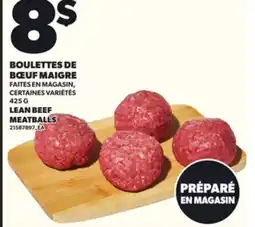 Provigo BOULETTES DE BŒUF MAIGRE FAITES EN MAGASIN 425 G offer