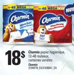 Provigo CHARMIN PAPIER HYGIÉNIQUE, 12=48 ROULEAUX offer