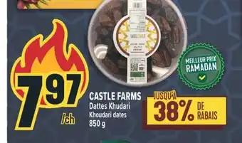 Marché Adonis CASTLE FARMS DATTES KHUDARI | KHOUDARI DATES offer