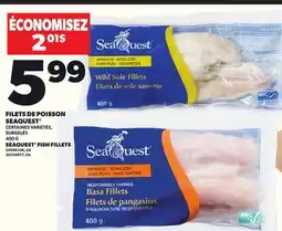 Provigo FILETS DE POISSON SEAQUEST , 400 G offer