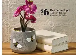 Giant Tiger Bee Cement Pot offer