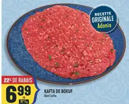 Marché Adonis KAFTA DE BOEUF | Beef kafta offer