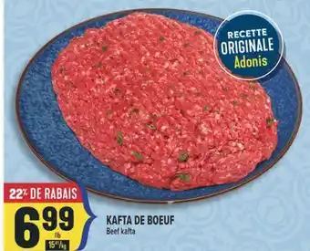 Marché Adonis KAFTA DE BOEUF | Beef kafta offer