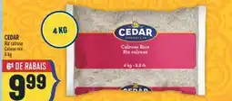 Marché Adonis CEDAR RIZ CALROSE | CALROSE RICE offer