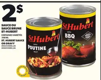 Provigo SAUCE OU SAUCE BRUNE ST-HUBERT, 398 ML offer