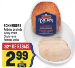 Marché Adonis SCHNEIDERS POITRINE DE DINDE | TURKEY BREAST offer