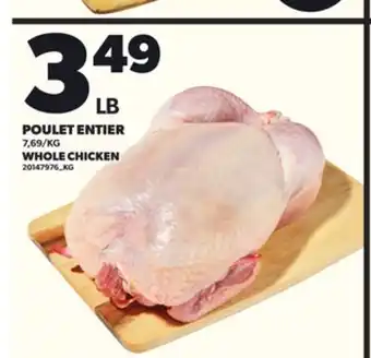 Provigo POULET ENTIER offer