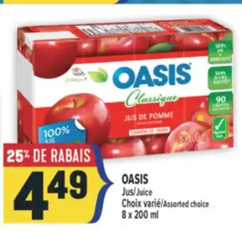 Marché Adonis OASIS JUS | JUICE offer