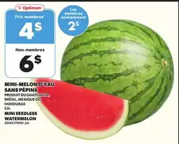 Provigo MINI-MELON D'EAU SANS PÉPINS offer