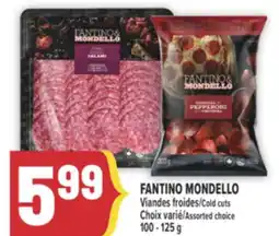 Marché Adonis FANTINO MONDELLO Viandes froides | FANTINO MONDELLO Cold cuts offer