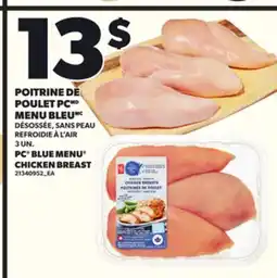 Provigo POITRINE DE POULET PC MENU BLEUMC, 3 UN offer