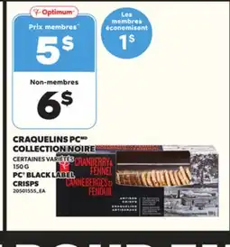 Provigo CRAQUELINS PCMD COLLECTION NOIRE 150 G offer