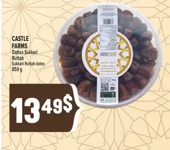 Marché Adonis CASTLE FARMS DATTES SUKKARI RUTTAB | SUKKARI RUTTAB DATES offer