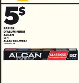 Provigo PAPIER D'ALUMINIUM ALCAN 50 PI offer