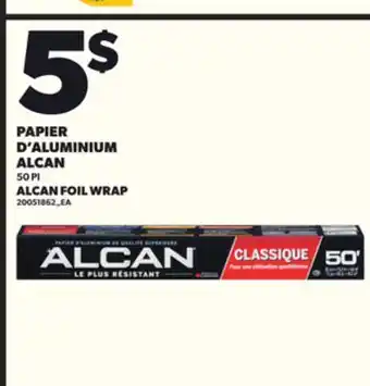 Provigo PAPIER D'ALUMINIUM ALCAN 50 PI offer