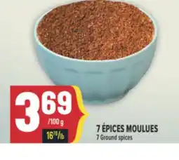 Marché Adonis 7 ÉPICES MOULUES | 7 GROUND SPICES offer