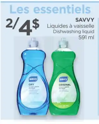 Proxim SAVVY Dishwashing liquid offer