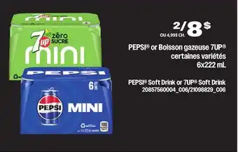 Provigo PEPSI OR BOISSON GAZEUSE 7UP offer