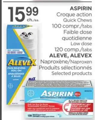 Proxim ASPIRIN, ALEVE, ALEVEX offer