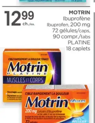 Proxim MOTRIN Ibuprofen offer