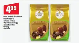 Maxi OEUFS CHOCOLAT FERRERO ROCHER, 90/100 G offer