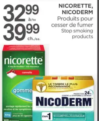 Proxim NICORETTE, NICODERM offer