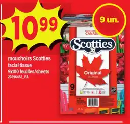 Maxi MOUCHOIRS SCOTTIES, 9X100 FEUILLES offer