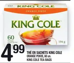 Marche Ami THÉ EN SACHETS KING COLE | KING COLE TEA BAGS offer