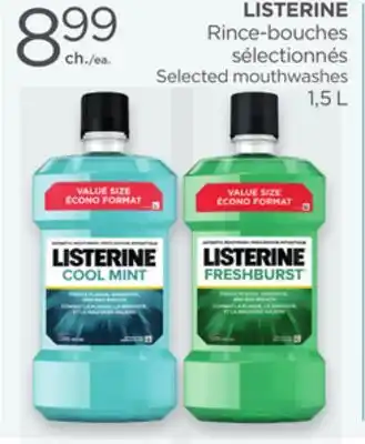 Proxim LISTERINE Selected mouthwashes offer