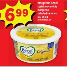 Maxi MARGARINE BECEL | MARGARINE, 637-850 G offer