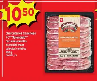 Maxi CHARCUTERIES TRANCHÉES PC SPLENDIDO, 200 G offer