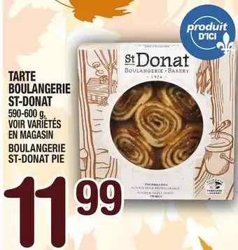 Marche Ami TARTE BOULANGERIE ST‑DONAT | BOULANGERIE ST-DONAT PIE offer