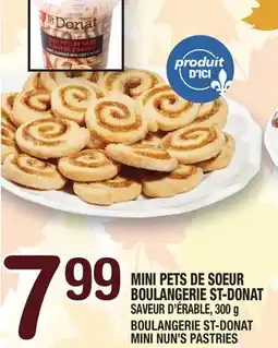 Marche Ami MINI PETS DE SOEUR BOULANGERIE ST‑DONAT | BOULANGERIE ST-DONAT MINI NUN'S PASTRIES offer