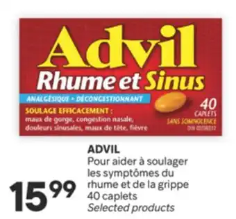 Brunet ADVIL Pour aider à soulager les symptômes du rhume et de la grippe offer