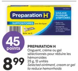 Brunet PREPARATION H Onguent, crème ou gel sélectionnés pour réduire les hémorroïdes offer