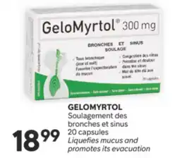 Brunet GELOMYRTOL Soulagement des bronches et sinus offer