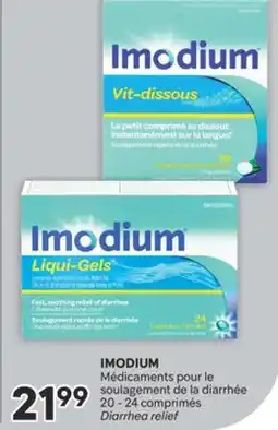 Brunet IMODIUM Médicaments pour le soulagement de la diarrhée offer