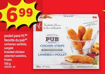 Maxi POULET PANÉ PC RECETTE DU PUB, 700 G offer