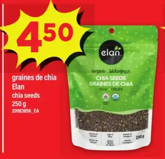 Maxi GRAINES DE CHIA ELAN, 250 G offer