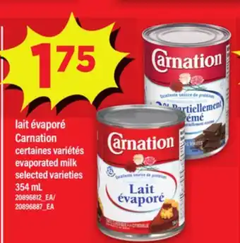 Maxi LAIT ÉVAPORÉ CARNATION, 354 ML offer