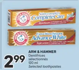 Brunet ARM & HAMMER Dentifrices sélectionnés offer