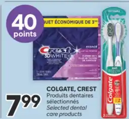 Brunet COLGATE, CREST Produits dentaires sélectionnés offer