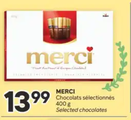 Brunet MERCI Chocolats sélectionnés offer